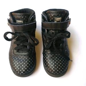 2 for $20 Fila Girl's High Top Black Sneakers